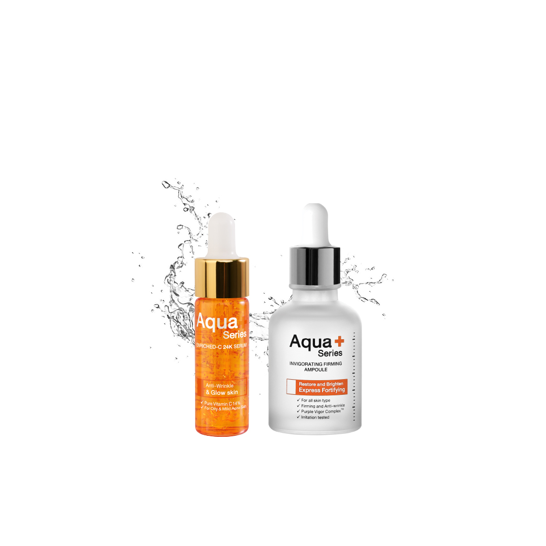 Bundling #4 | Invigorating Firming Ampoule (30 ml) + Enriched-C 24K Serum (15ml)