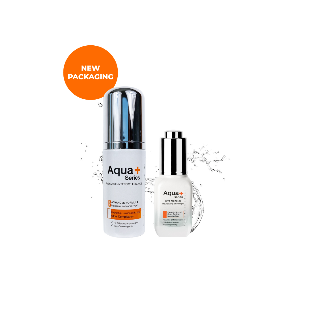 Glowing Effect | Radiance-Intensive Essence (30 ml) + HYA 8D PLUS Revitalizing Skindrops (20 ml)